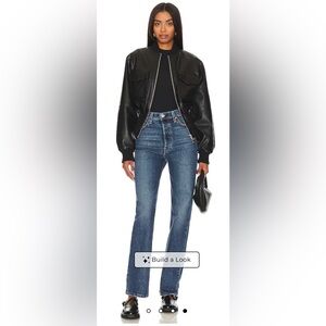 NWT Levi's Ribcage Straight Denim Jeans